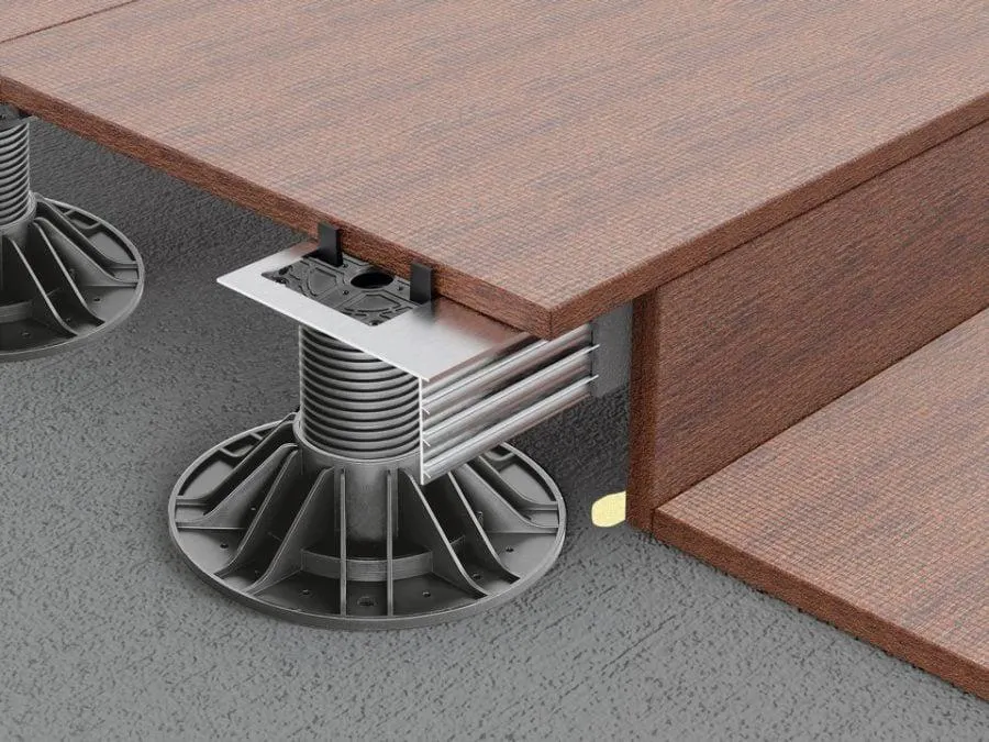 Prosupport vertikal profil til systemgulv