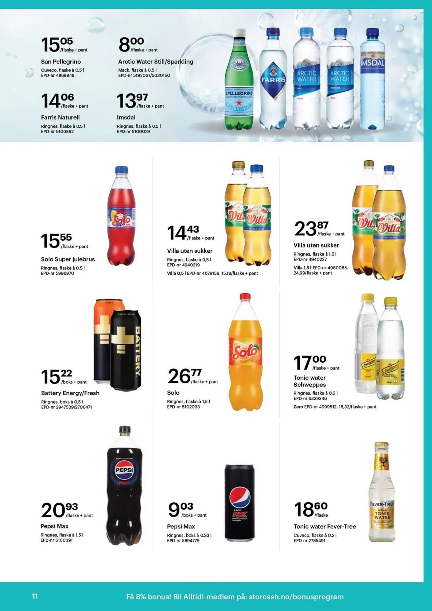 Storcash Kundeavis fra 9. desember til 11. januar 2025 - kundeavisside 11