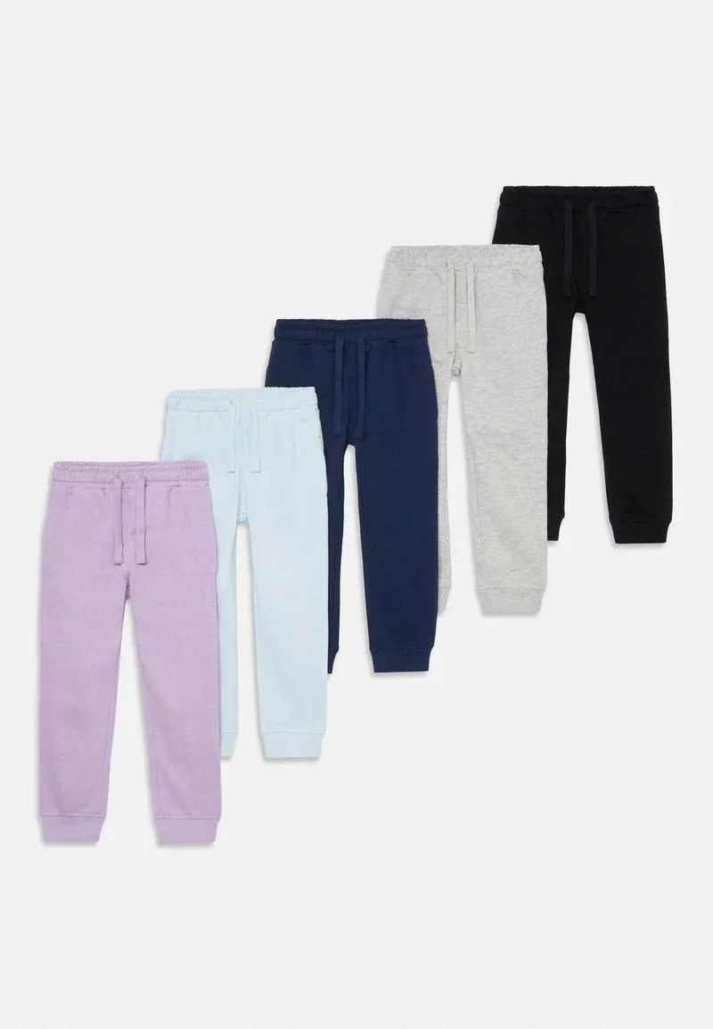 UNISEX 5 PACK - Joggebukse - blue grey/lilac/grey