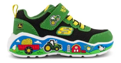 Skechers John Deere Play Scene Barn Squad Buddies Grønn 407065N