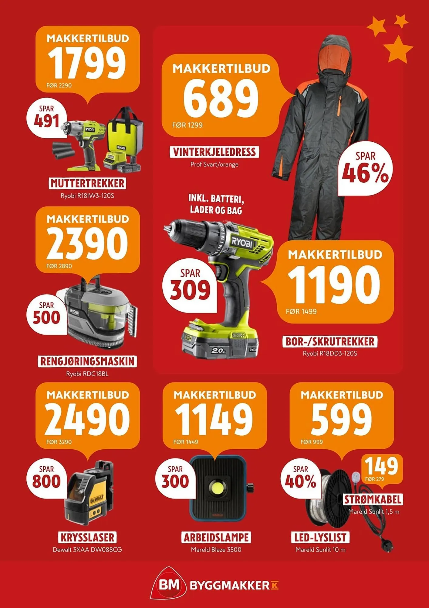 Byggmakker kundeavis fra 30. november til 23. desember 2025 - kundeavisside 3
