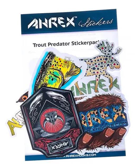 Ahrex Trout Predator Sticker Pack #1