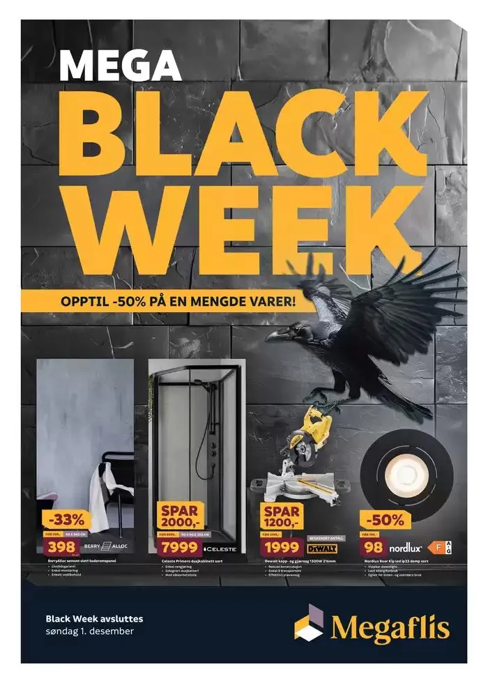 Megaflis Kundeavis fra 24. november til 8. desember 2024 - kundeavisside 1