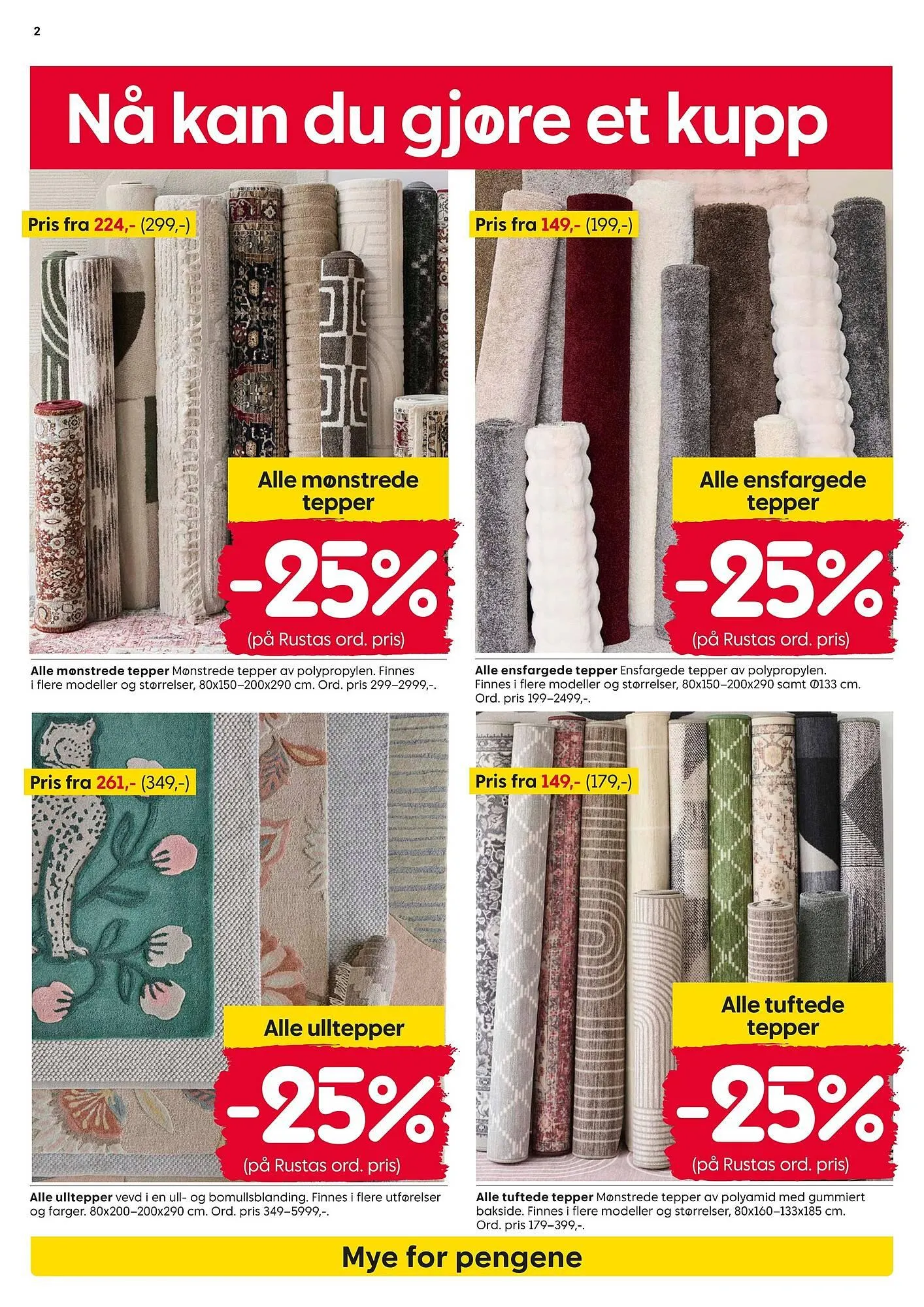 Rusta kundeavis fra 23. februar til 1. mars 2026 - kundeavisside 2