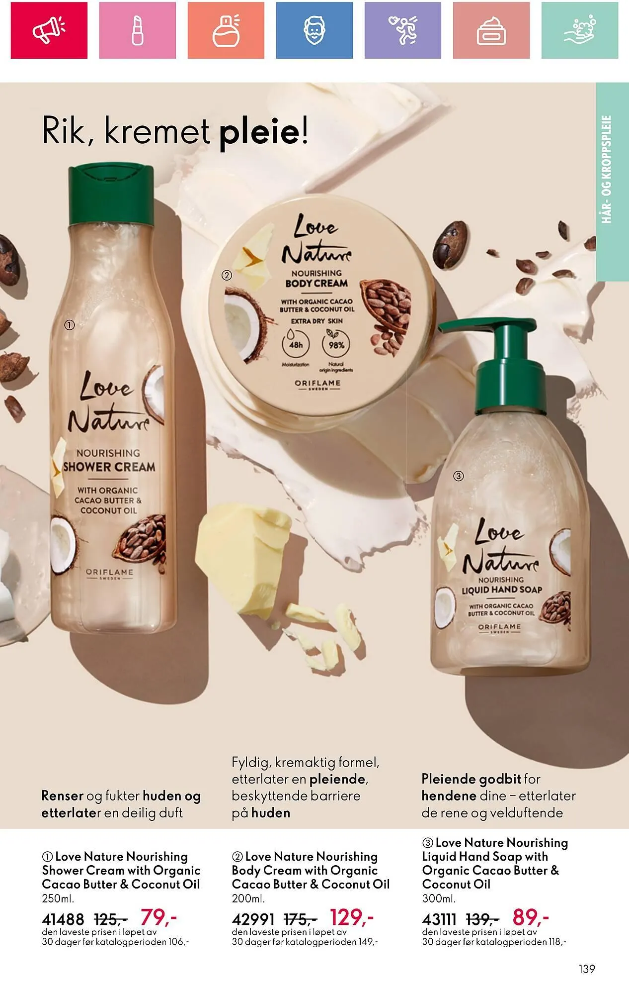 Oriflame Kundeavis fra 5. januar til 25. januar 2025 - kundeavisside 139