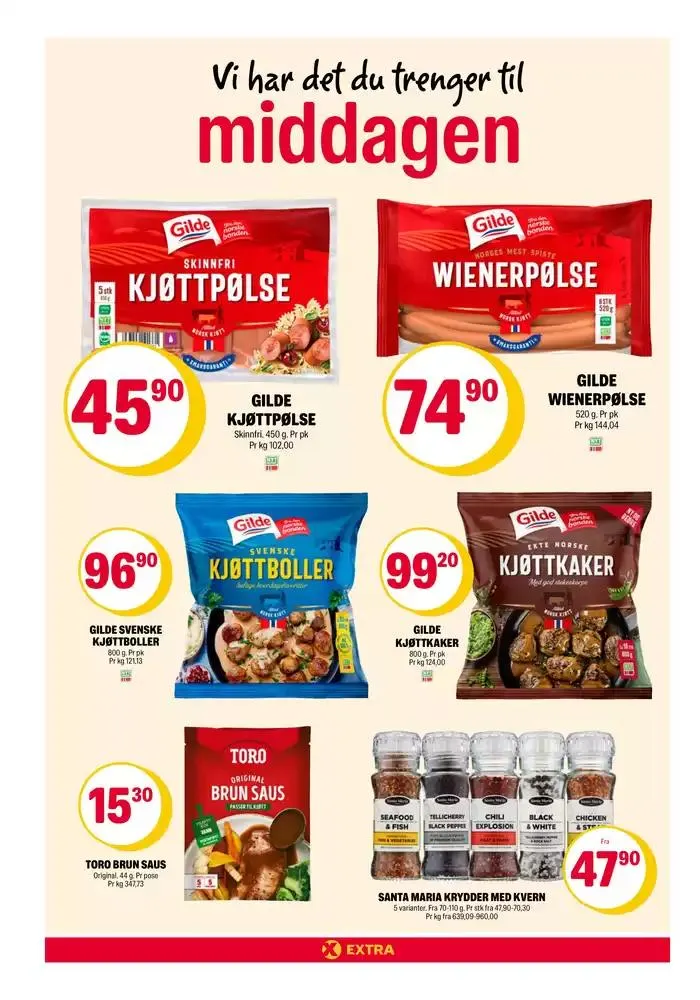 Coop Extra Kundeavis fra 18. november til 24. november 2024 - kundeavisside 20