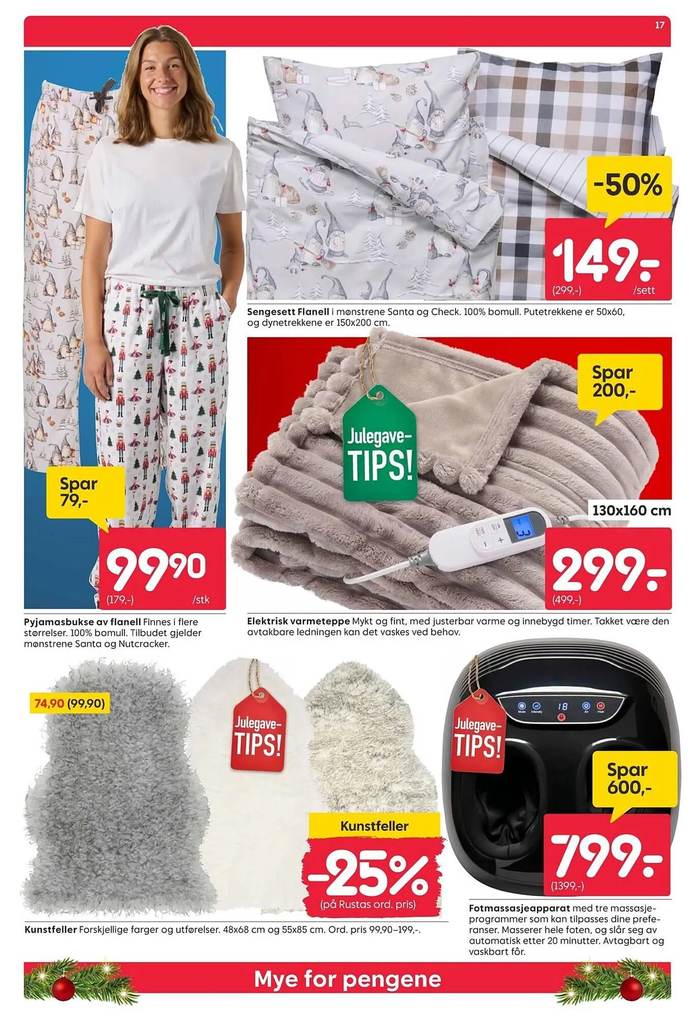 Rusta kundeavis fra 8. desember til 14. desember 2025 - kundeavisside 17