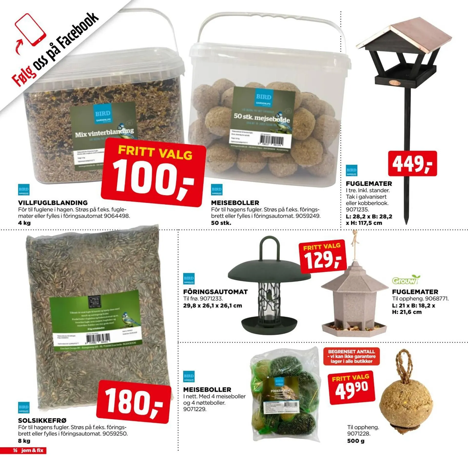 Jem & fix kundeavis fra 8. februar til 15. februar 2026 - kundeavisside 16