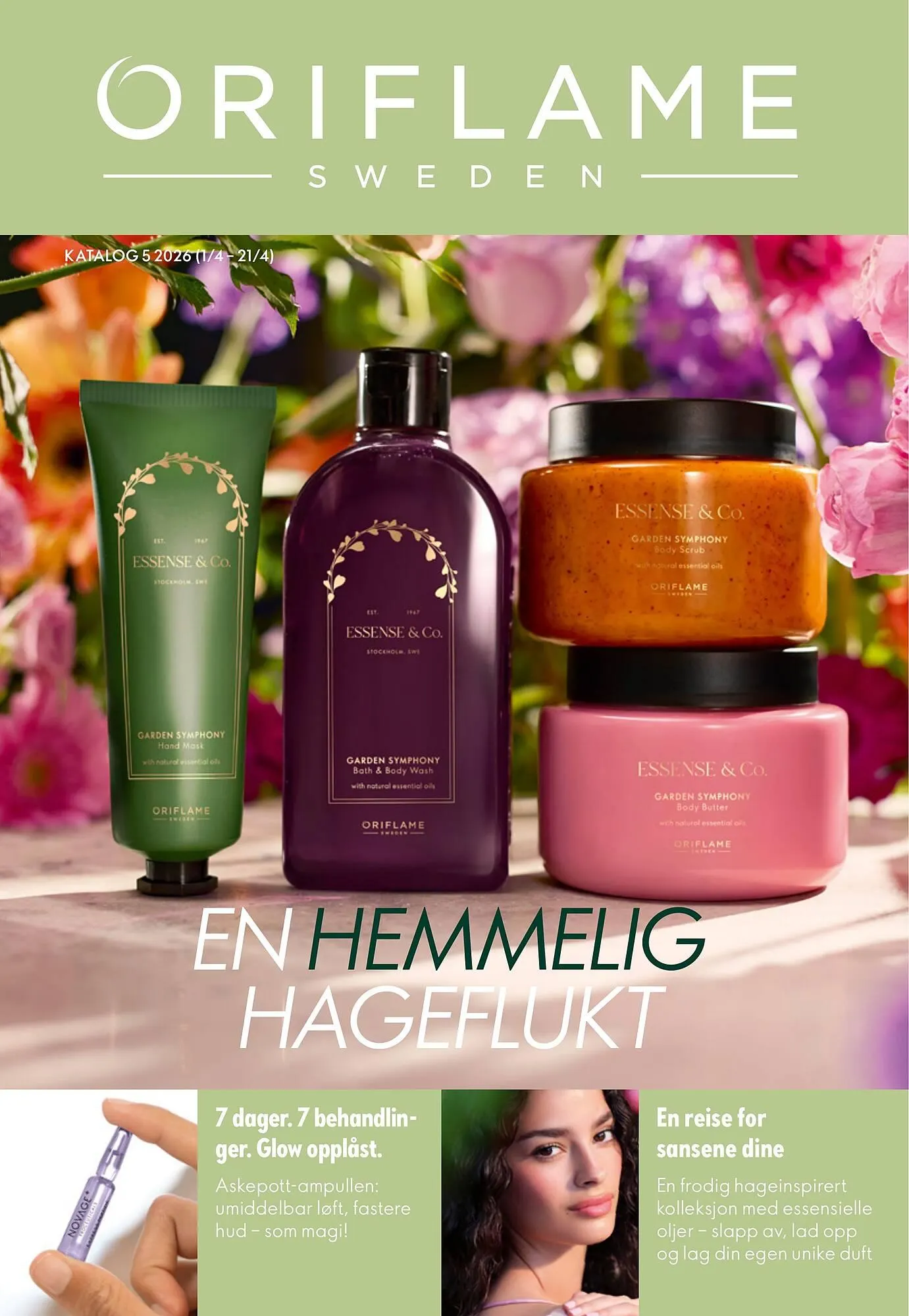 Oriflame katalog fra 1. april til 30. april 2026 - kundeavisside 1