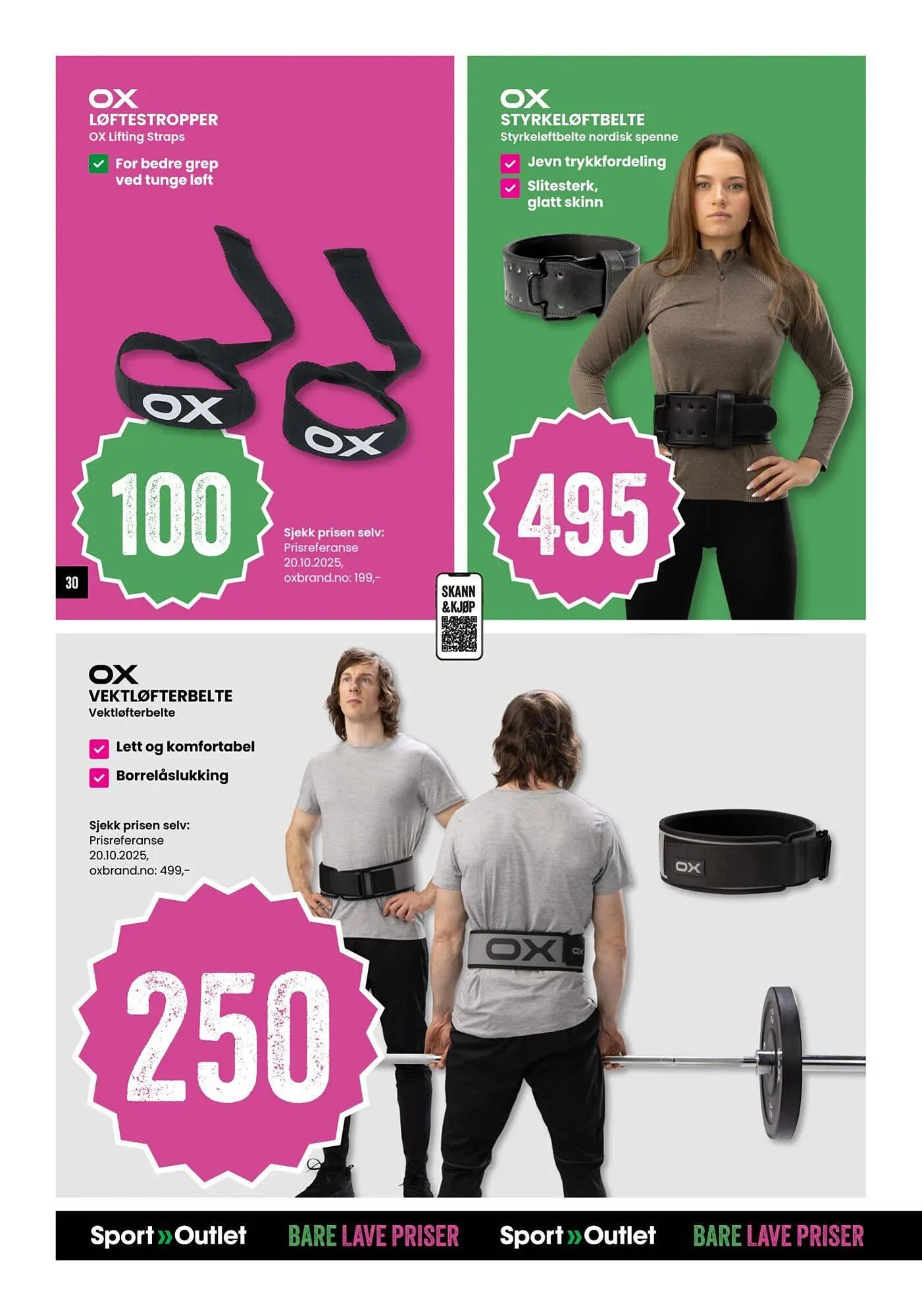 Sport Outlet kundeavis fra 4. november til 16. november 2025 - kundeavisside 30