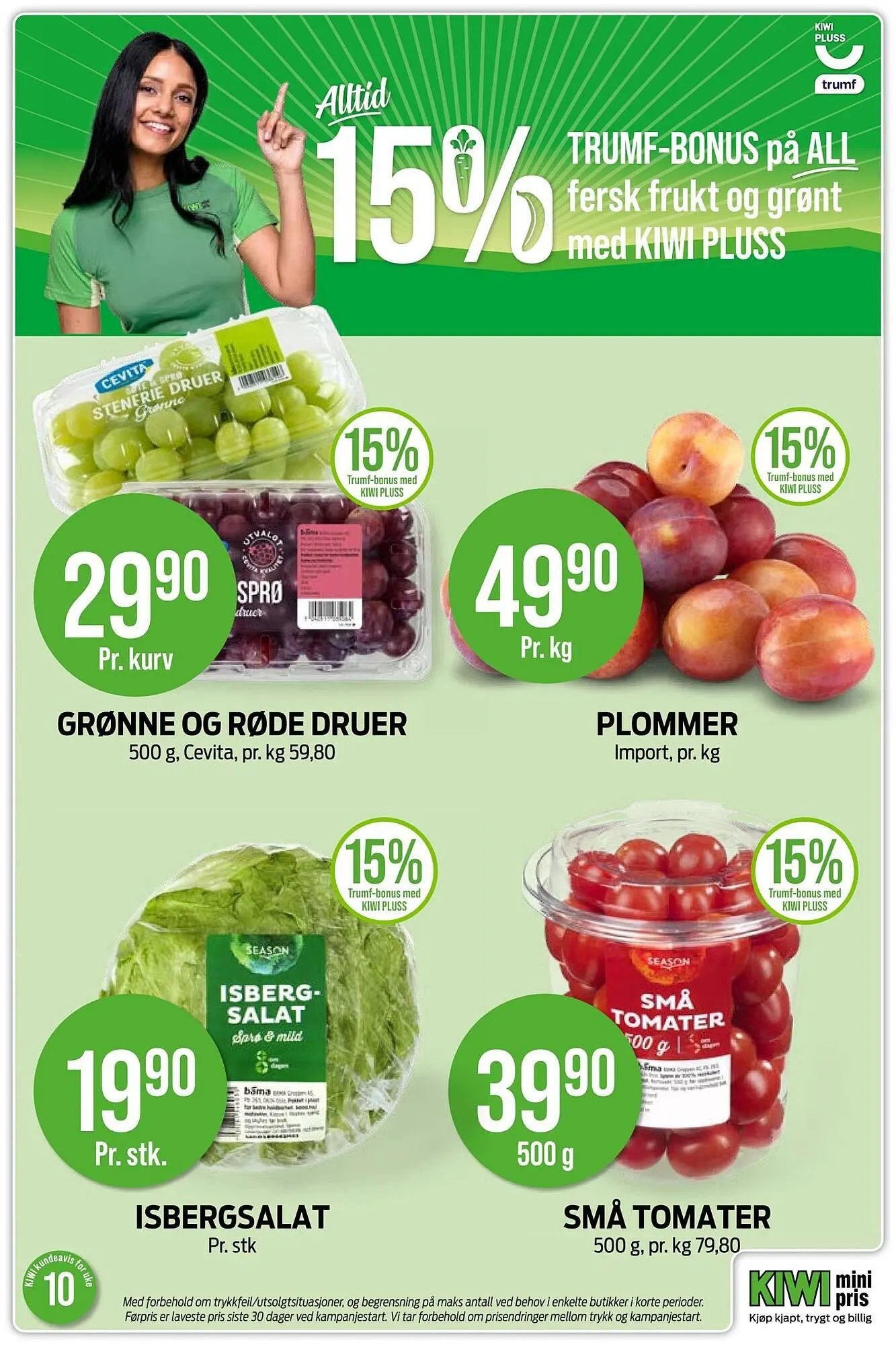 Kiwi kundeavis fra 2. mars til 9. mars 2026 - kundeavisside 2