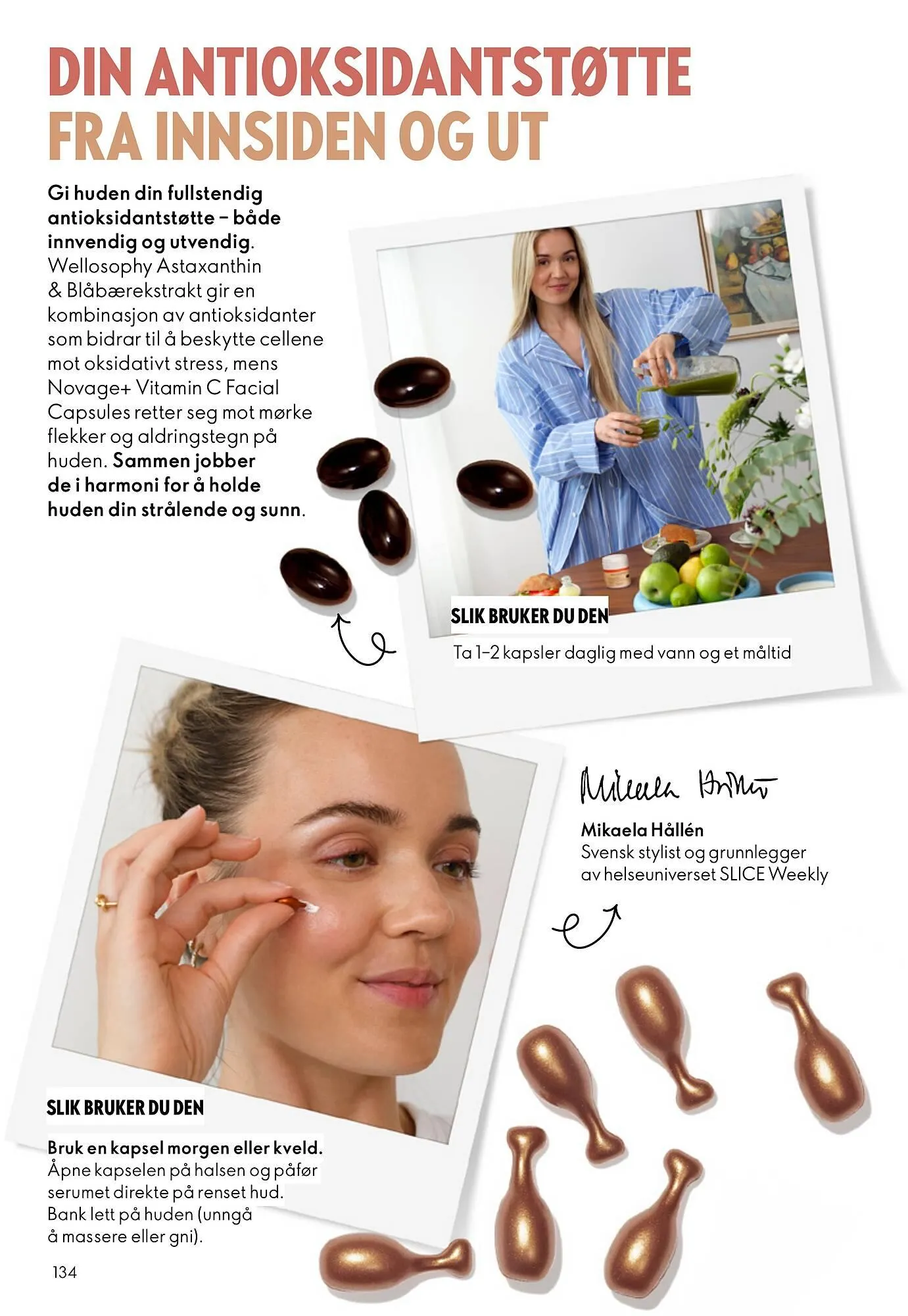 Oriflame katalog fra 18. februar til 10. mars 2026 - kundeavisside 134