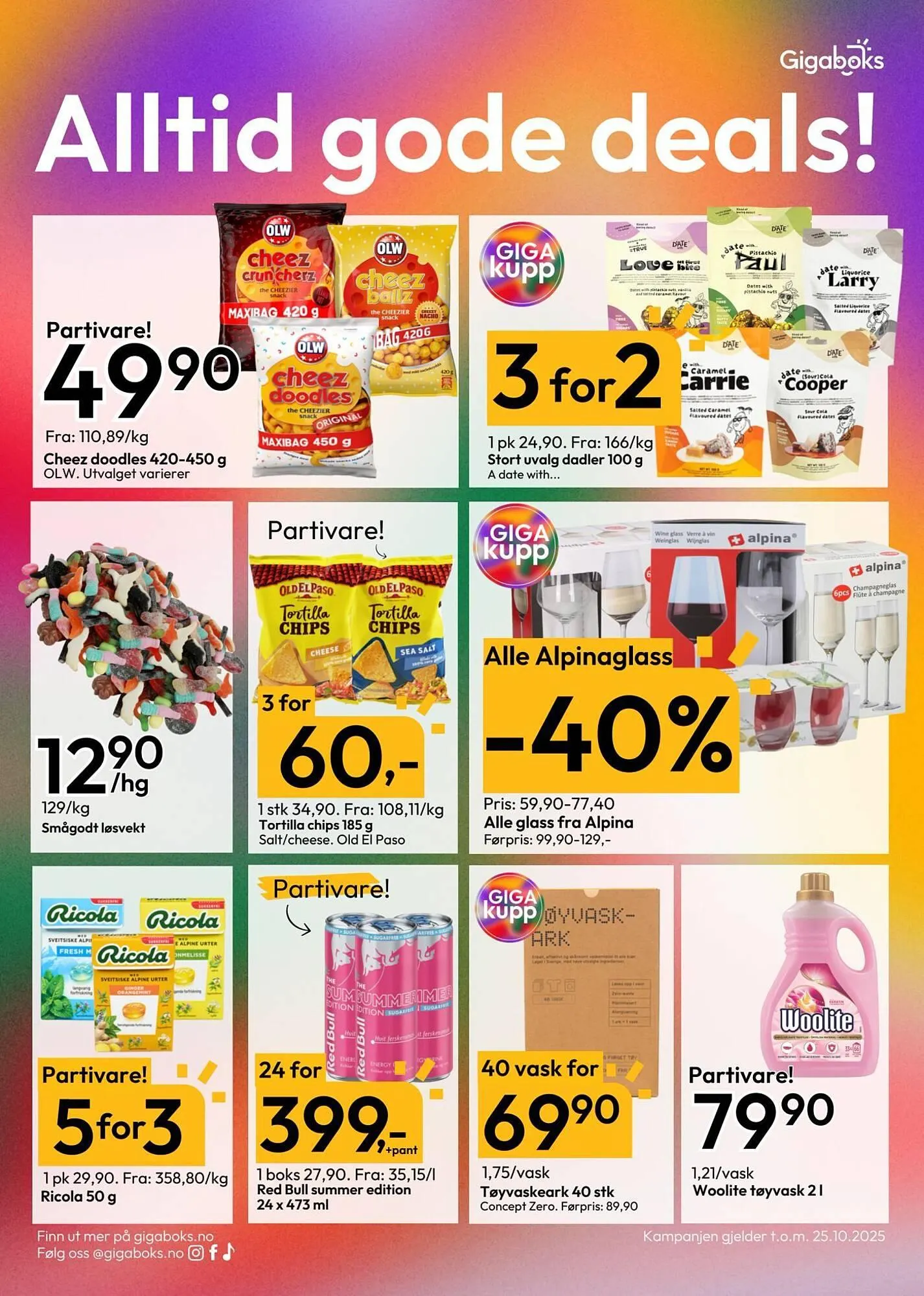 Gigaboks kundeavis fra 20. oktober til 25. oktober 2025 - kundeavisside 2