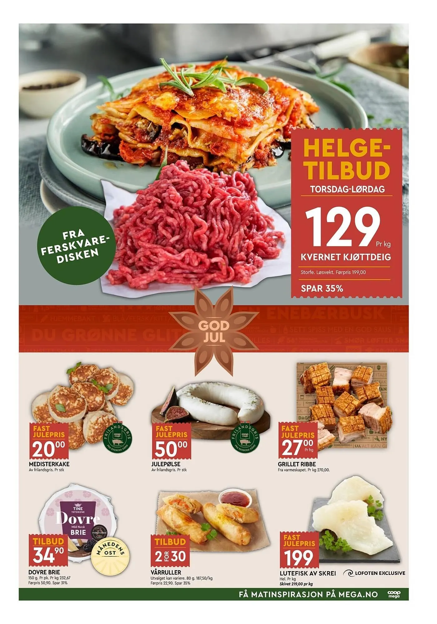 Coop Mega kundeavis fra 1. desember til 7. desember 2025 - kundeavisside 5