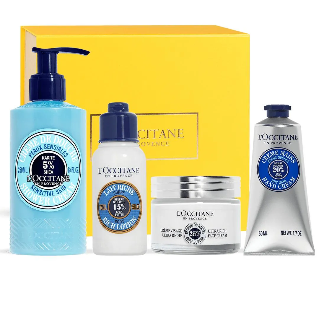 Shea Hand, Body & Face Routine