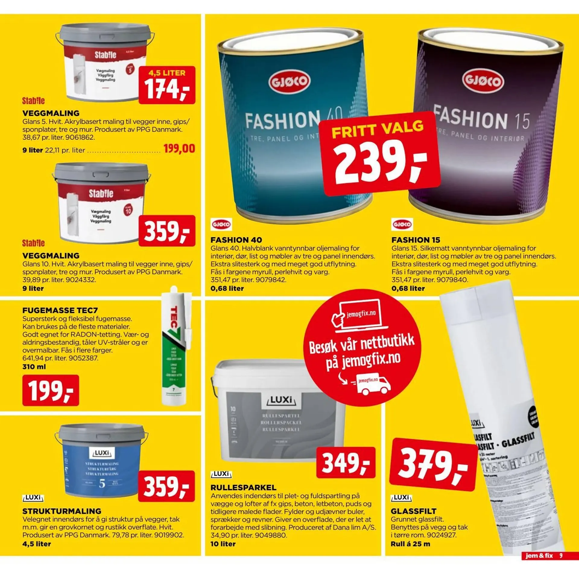 Jem & fix kundeavis fra 25. januar til 8. februar 2026 - kundeavisside 9