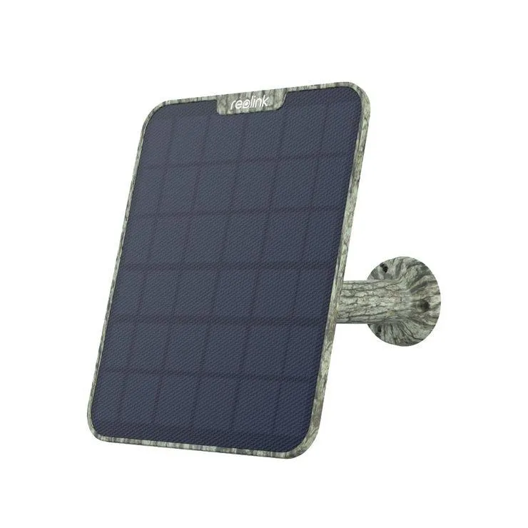 Reolink - Solcellepanel 2 til overvåkningskamera 6W, camo