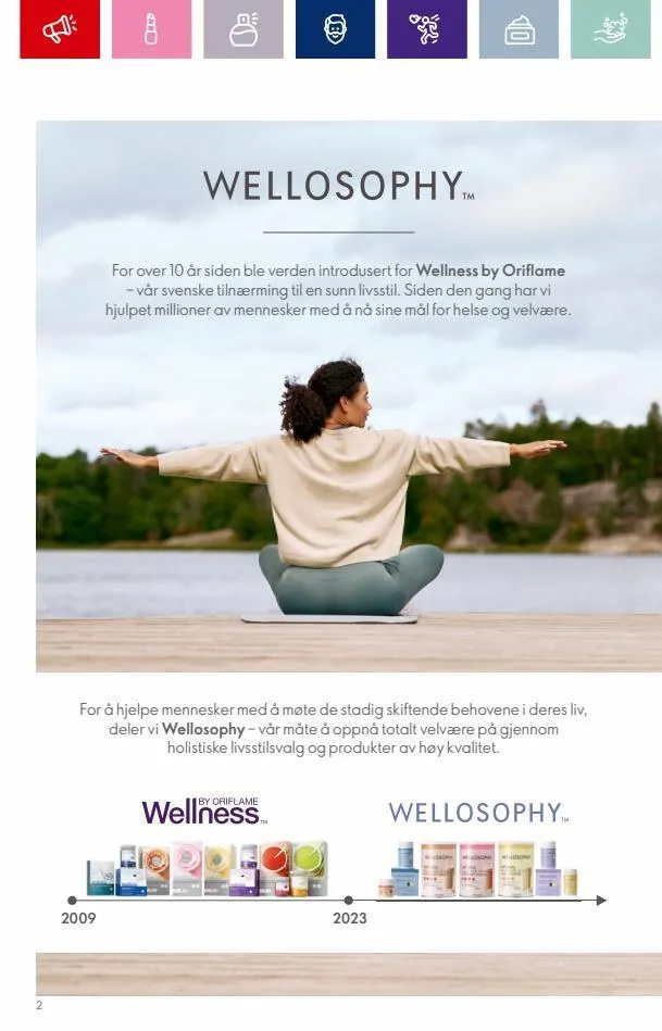 Oriflame kundeavis til 12.09.2023 fra 31. august til 12. september 2023 - kundeavisside 2