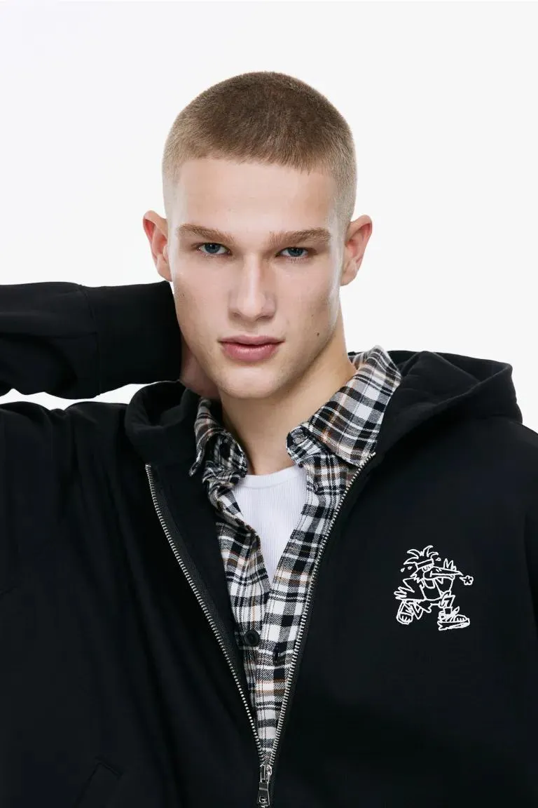 Relaxed Fit Hettejakke