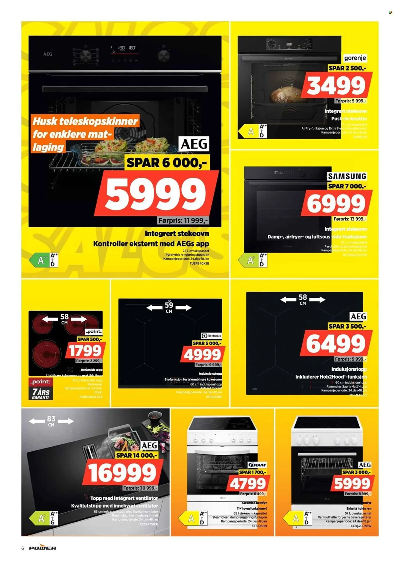 POWER kundeavis fra 1. januar til 4. januar 2026 - kundeavisside 6