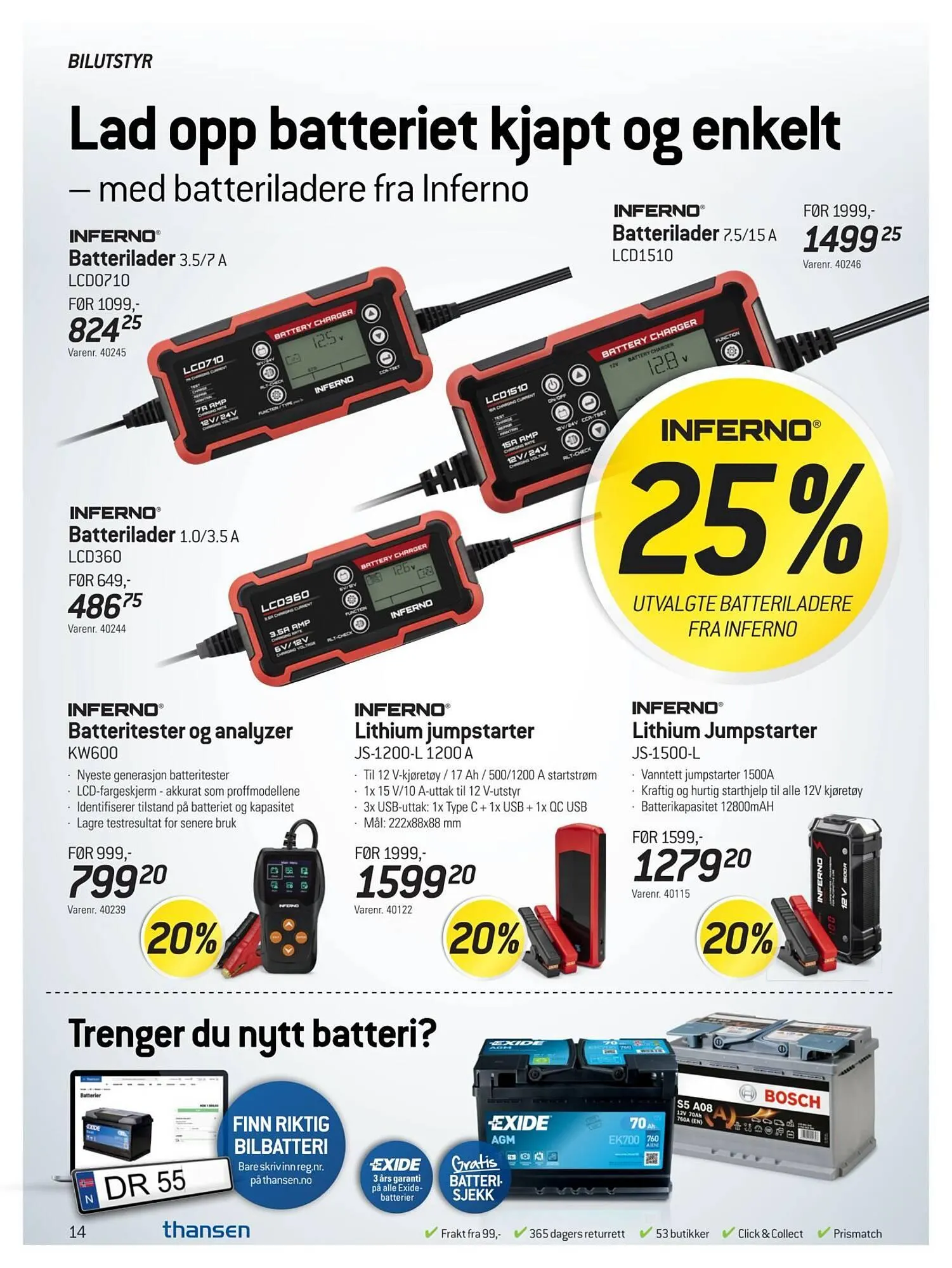Thansen kundeavis fra 20. mars til 23. april 2026 - kundeavisside 14