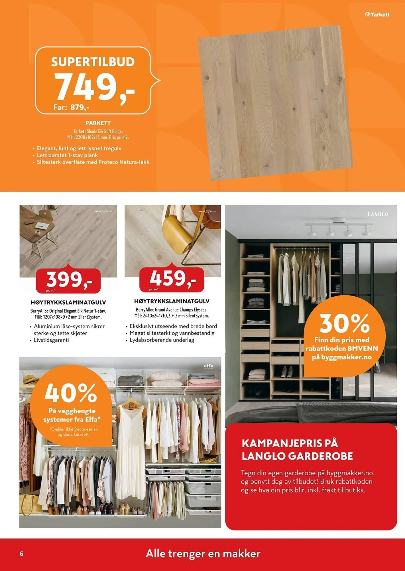 Byggmakker Kundeavis fra 6. august til 2. september 2023 - kundeavisside 6