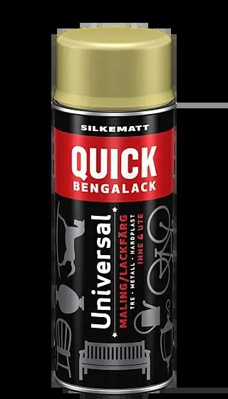 Bengalack spray sanselig silkematt