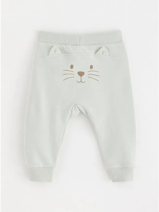 Joggers med föret innside