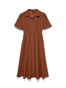 VMRAY Corduroy Midikjole