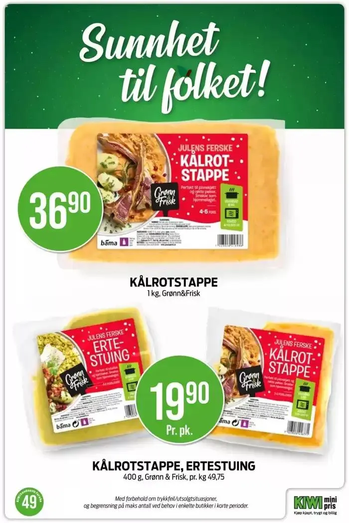 Kiwi Kundeavis fra 2. desember til 8. desember 2024 - kundeavisside 11