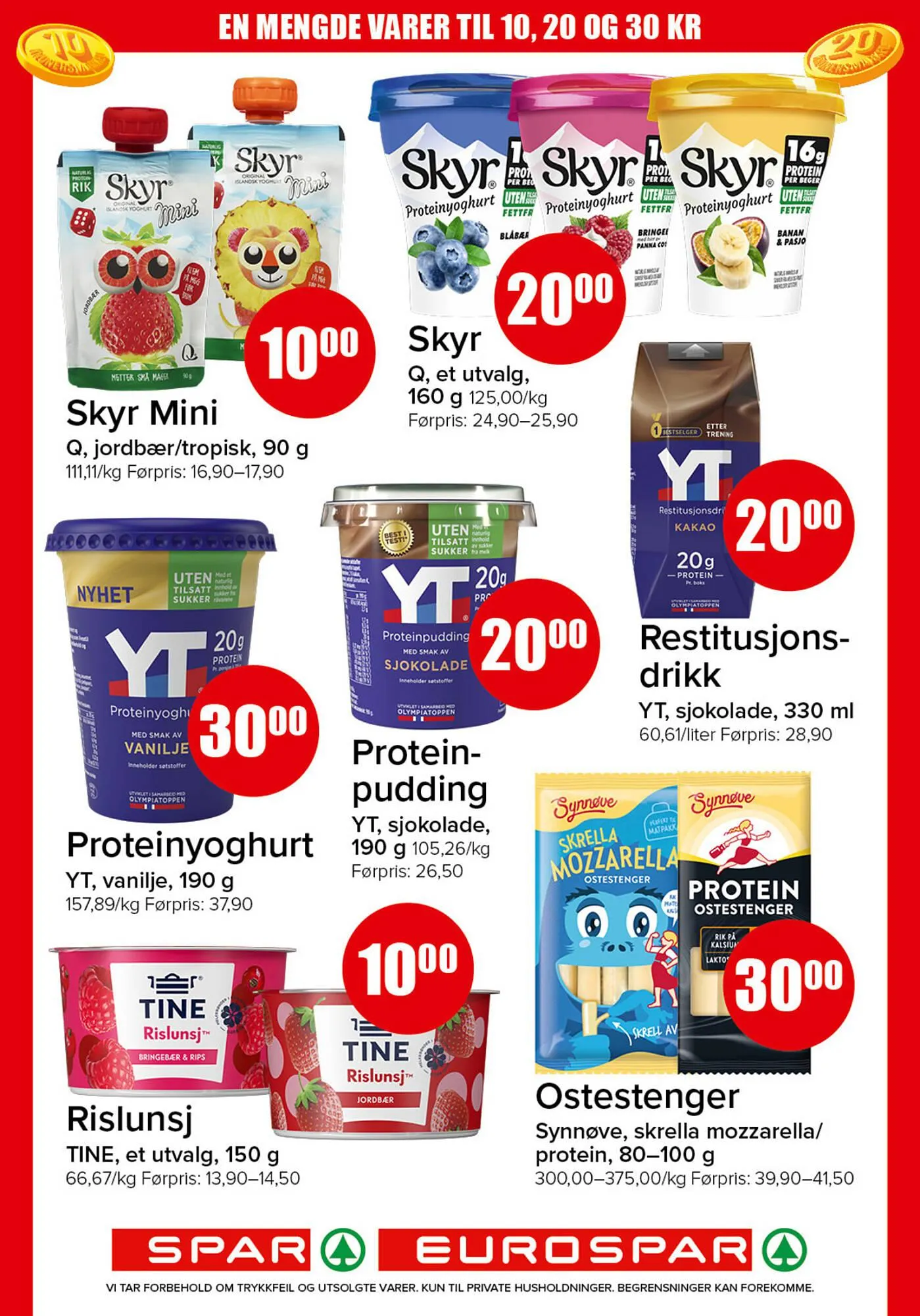 Eurospar kundeavis fra 20. oktober til 26. oktober 2025 - kundeavisside 11