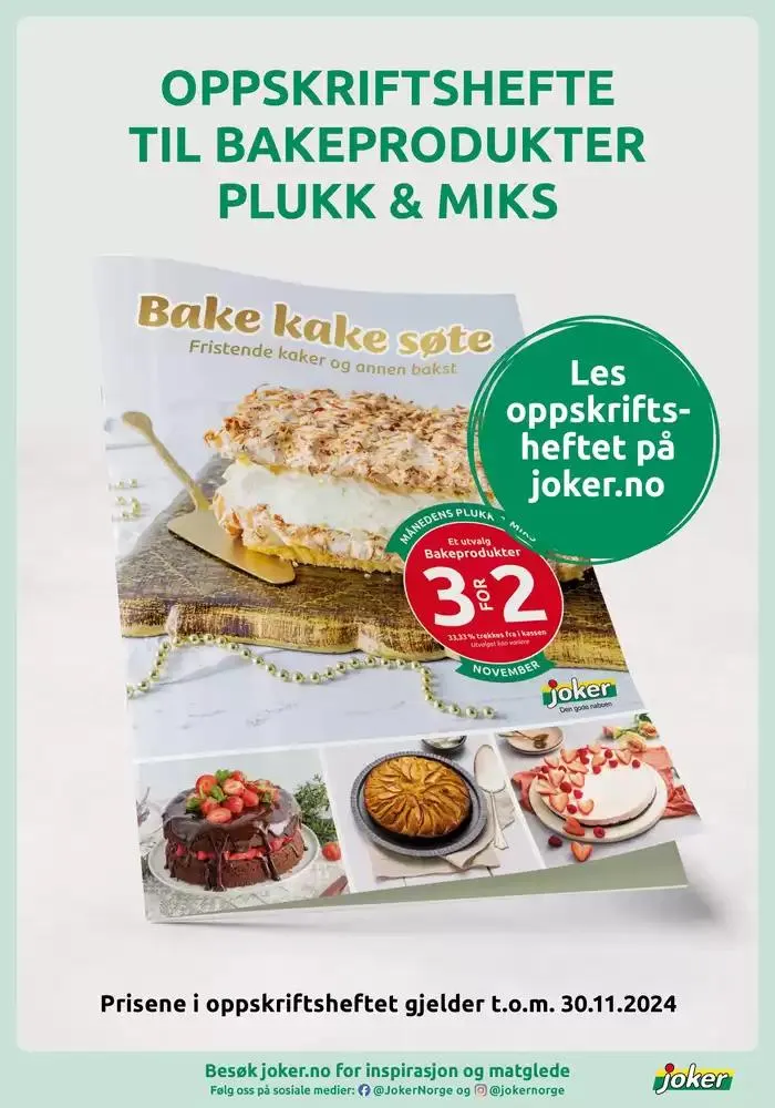 Joker Kundeavis fra 18. november til 2. desember 2024 - kundeavisside 9