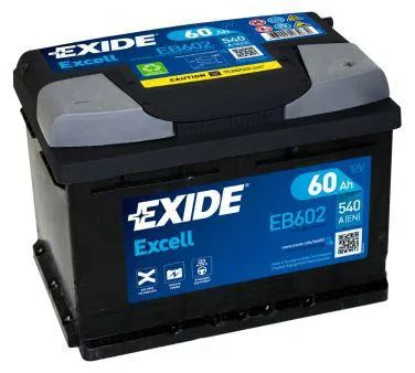 Startbatteri 60 Ah Exide