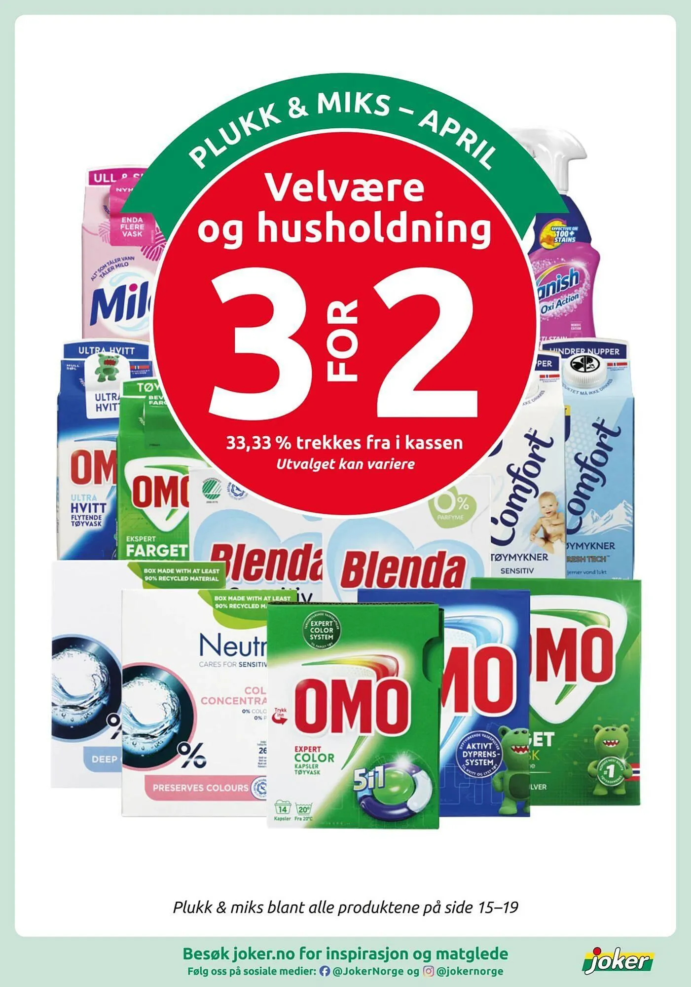 Joker kundeavis fra 21. april til 26. april 2026 - kundeavisside 19