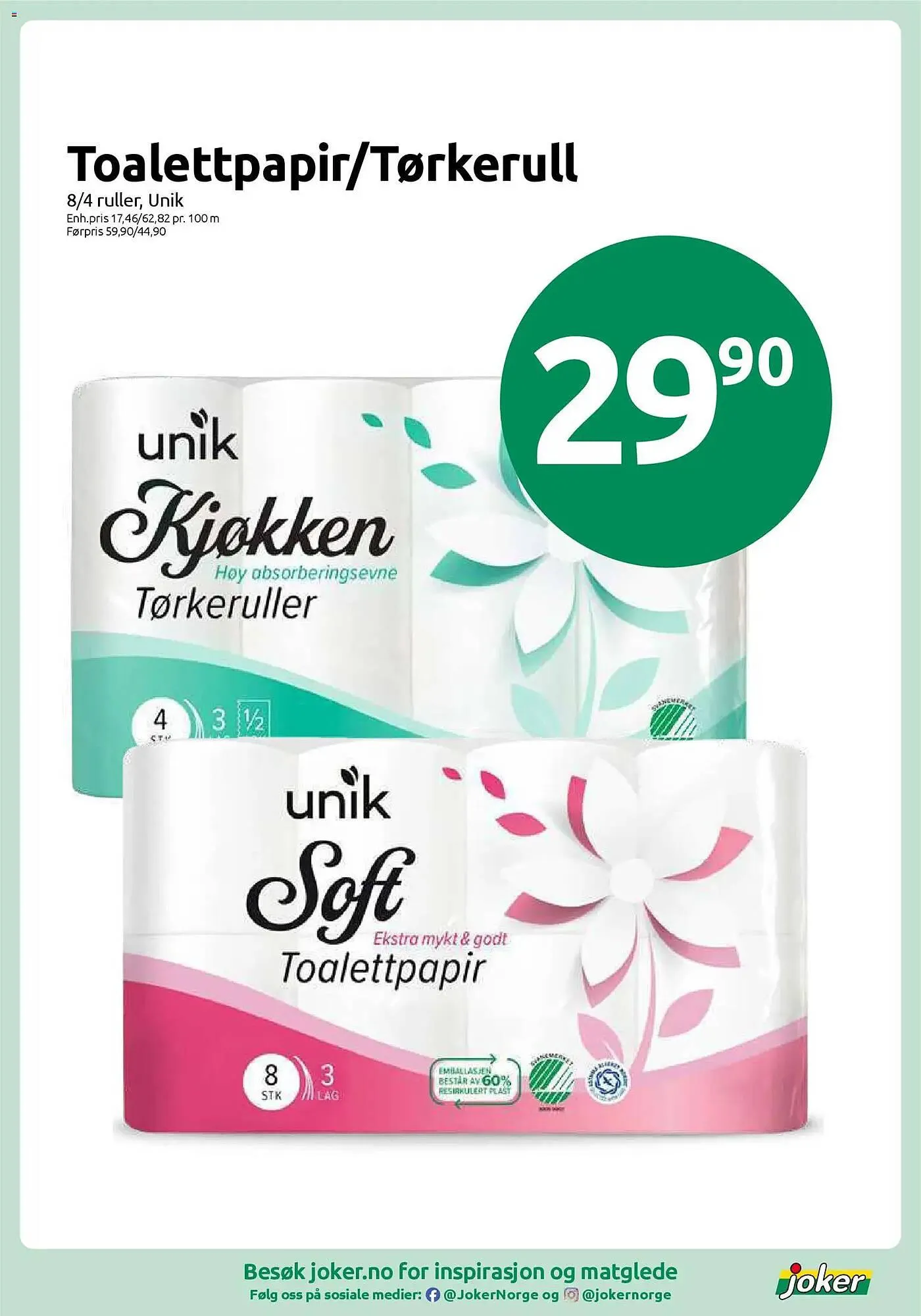 Joker kundeavis fra 17. mars til 21. mars 2026 - kundeavisside 9