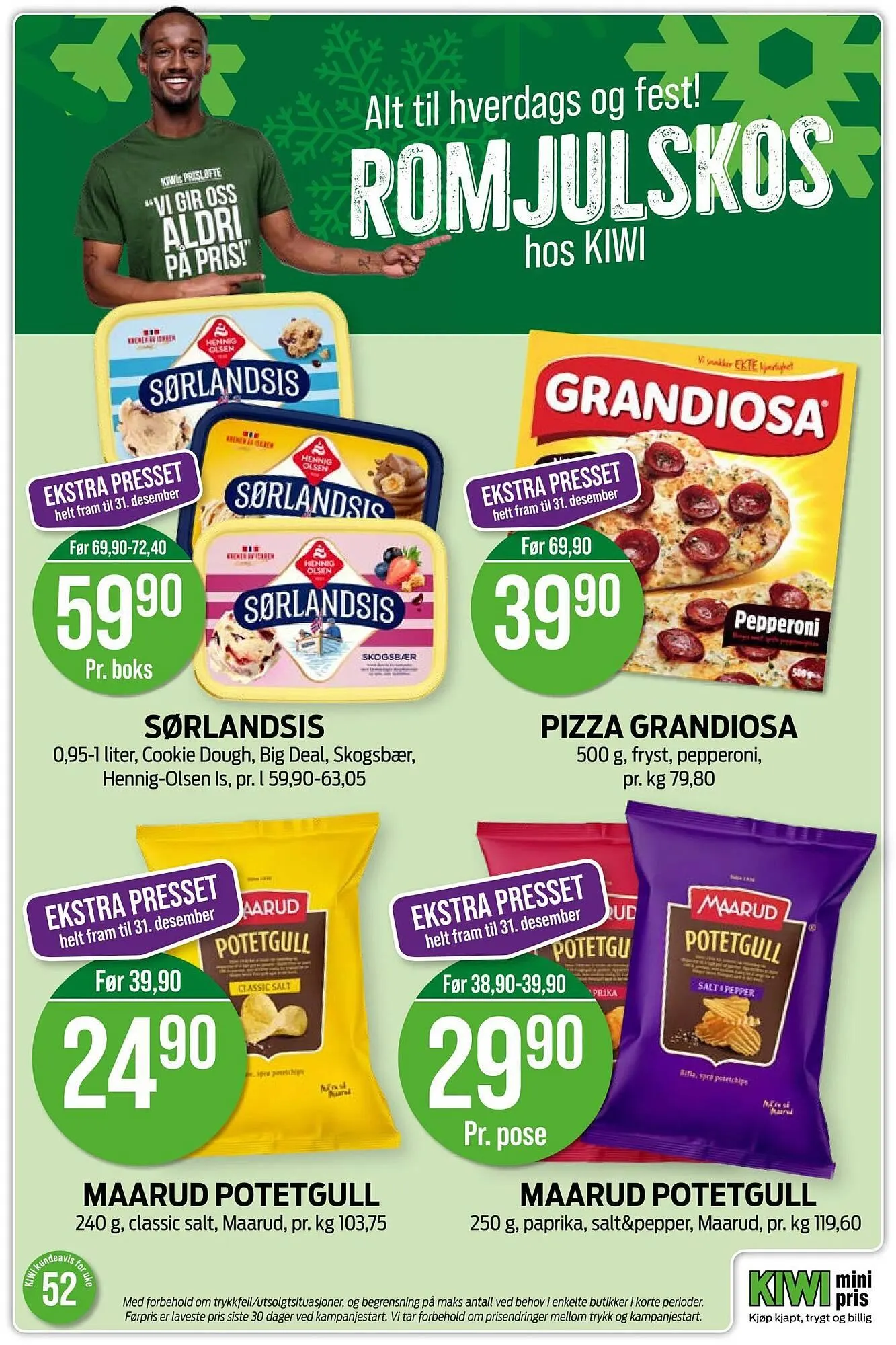 Kiwi kundeavis fra 25. desember til 29. desember 2025 - kundeavisside 8