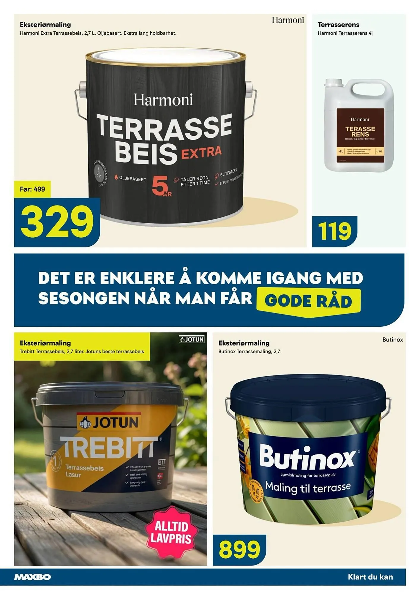 Maxbo kundeavis fra 8. mai til 25. mai 2026 - kundeavisside 7