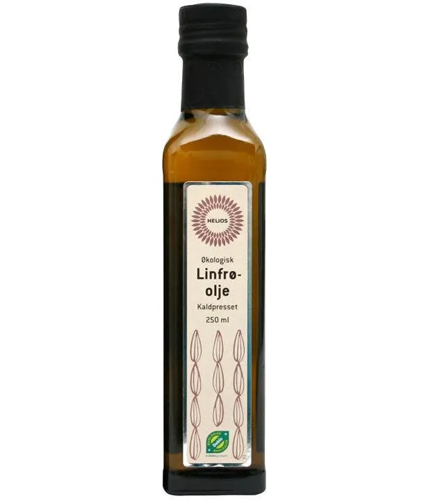 Helios linfrøolje økologisk