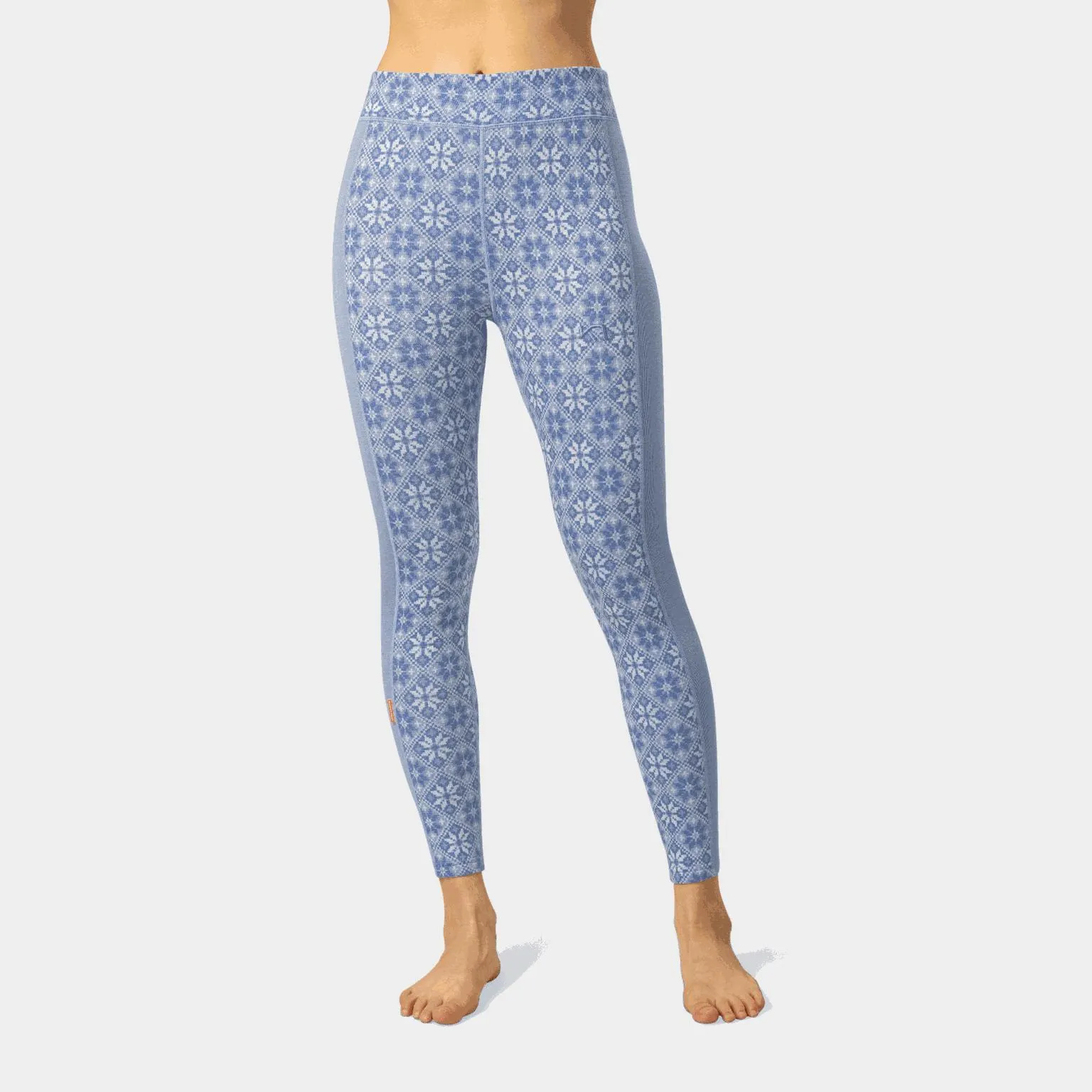 Rose High Waist Pant, ullongs, dame - Blå