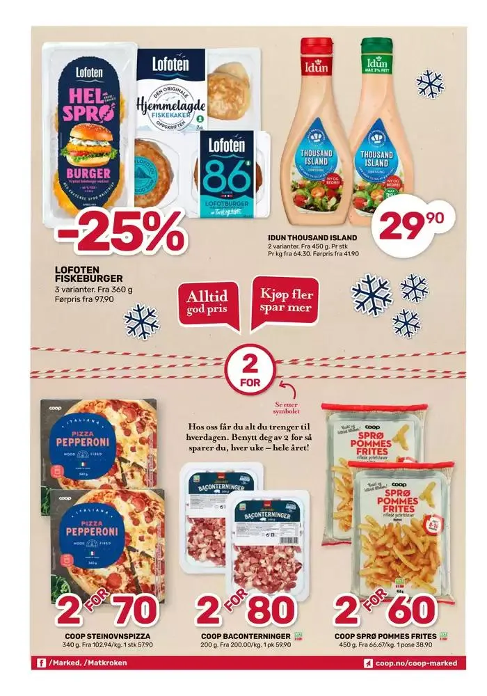 Våre beste tilbud for deg fra 24. februar til 9. mars 2025 - kundeavisside 2