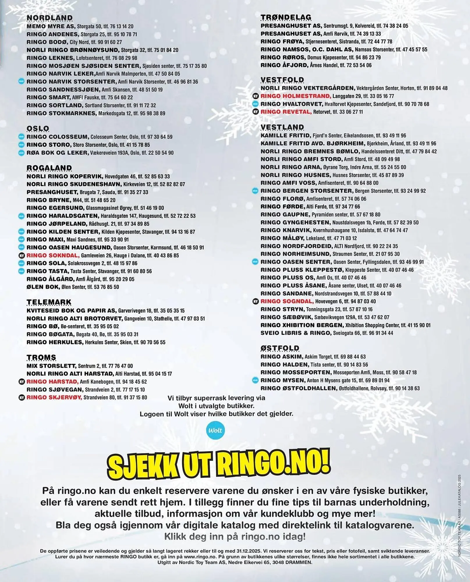 Ringo kundeavis fra 5. november til 31. desember 2025 - kundeavisside 67