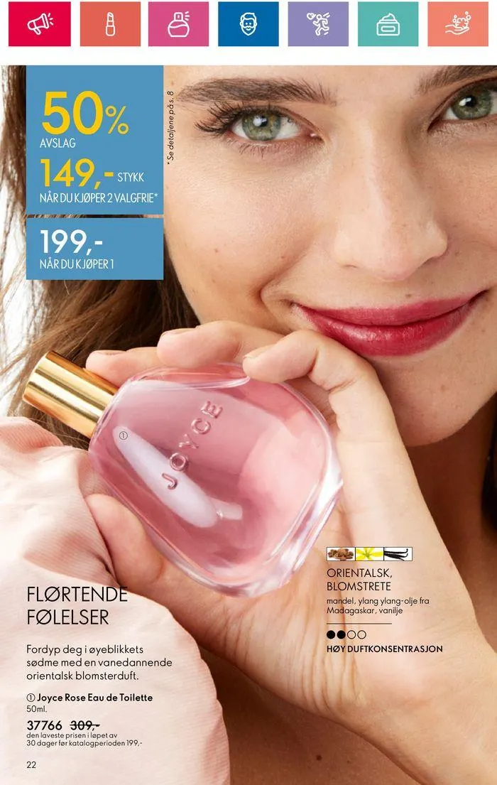 ORIFLAME Kundeavis fra 20. juni til 4. juli 2024 - kundeavisside 22