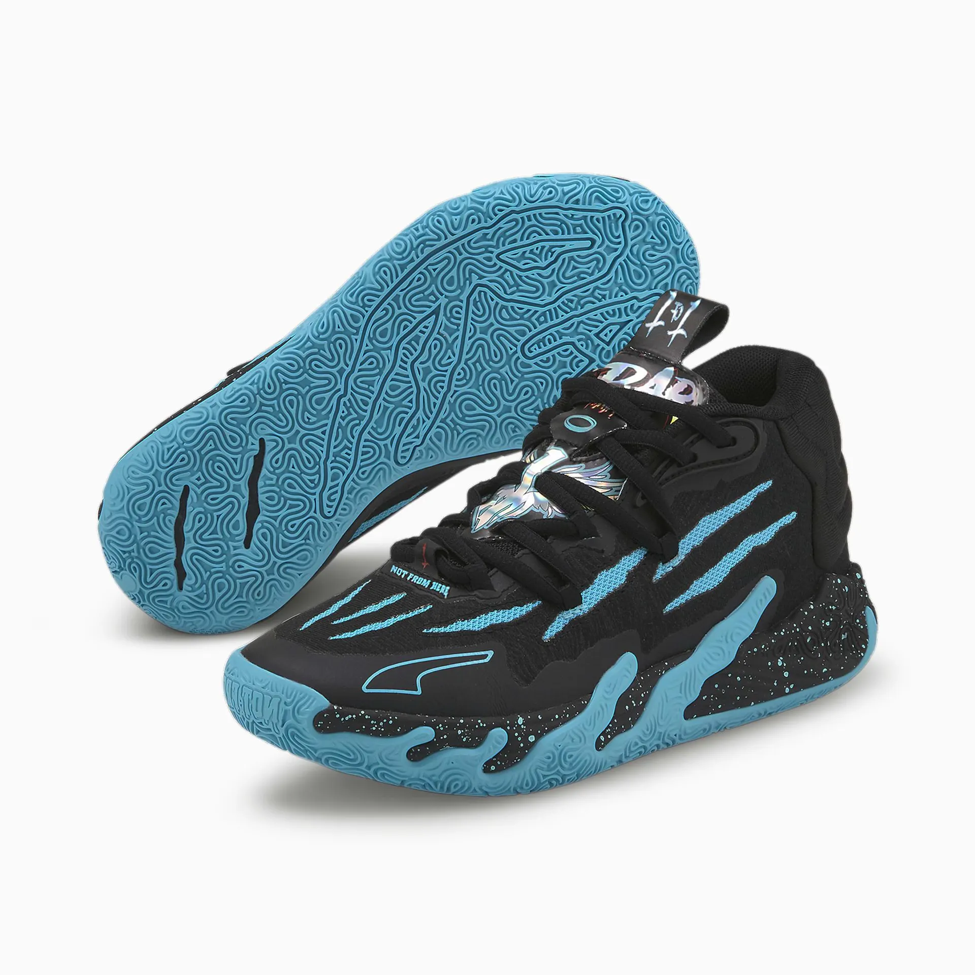 MB.03 Blue Hive Youth Basketball Shoes