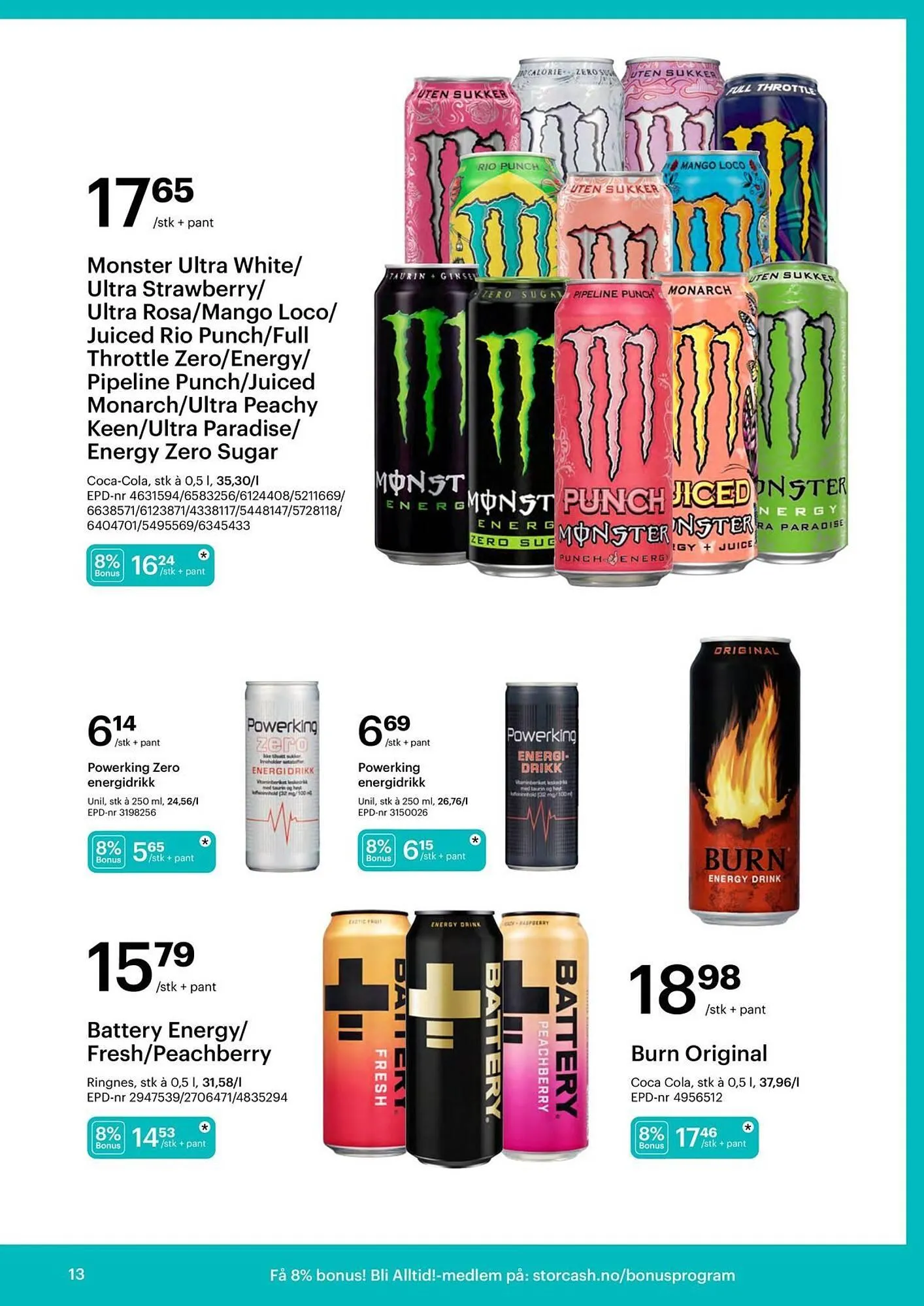 Storcash kundeavis fra 12. januar til 7. februar 2026 - kundeavisside 13