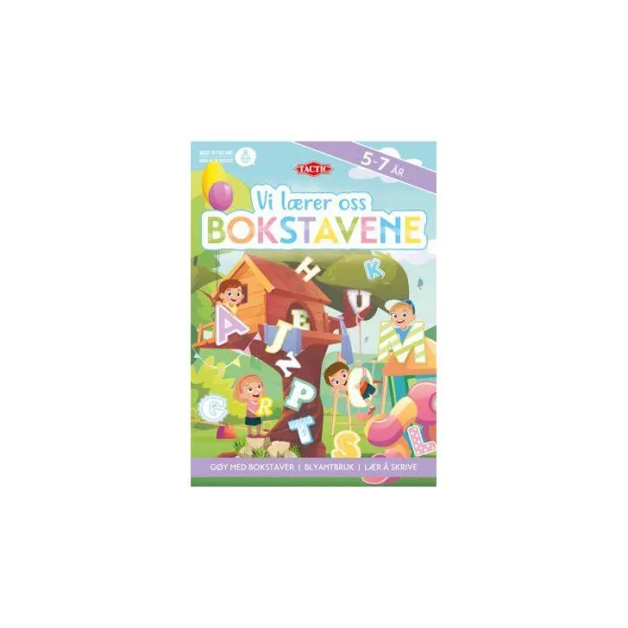 Tactic Aktivitetsbok Vi Lærer Oss: Bokstavene 5-7 år