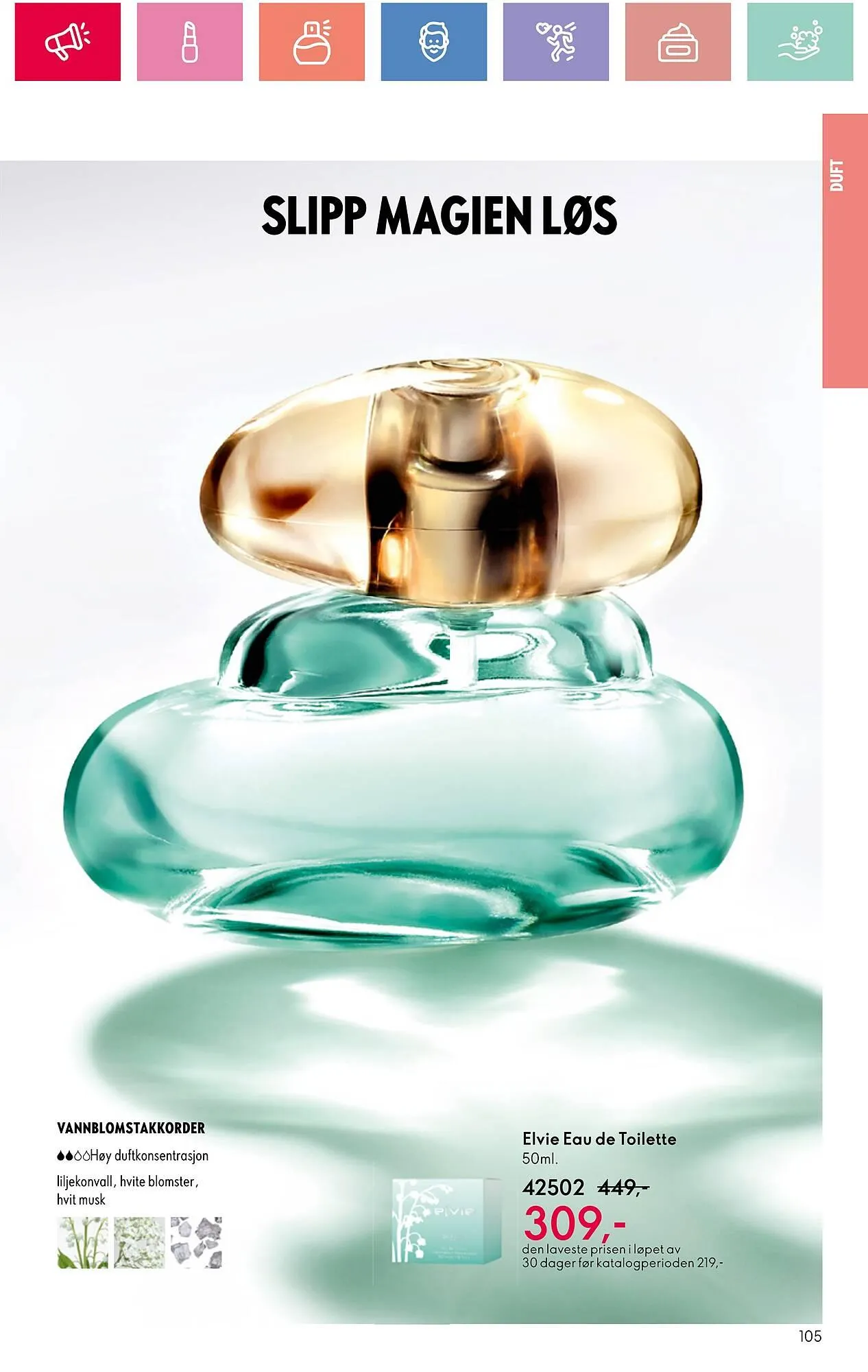 Oriflame Kundeavis fra 5. januar til 25. januar 2025 - kundeavisside 105