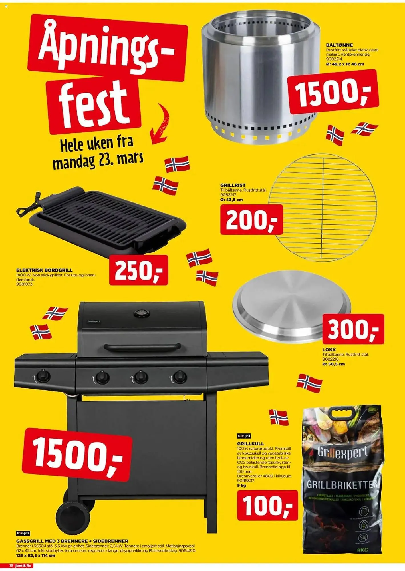 Jem & fix kundeavis fra 23. mars til 28. mars 2026 - kundeavisside 10