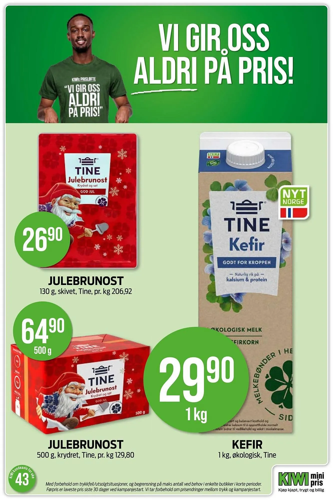 Kiwi kundeavis fra 20. oktober til 26. oktober 2025 - kundeavisside 28