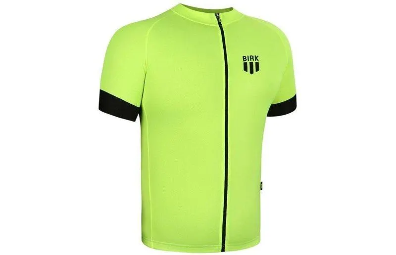 Birk Sykkeltrøye Pilot Ss Neon gul