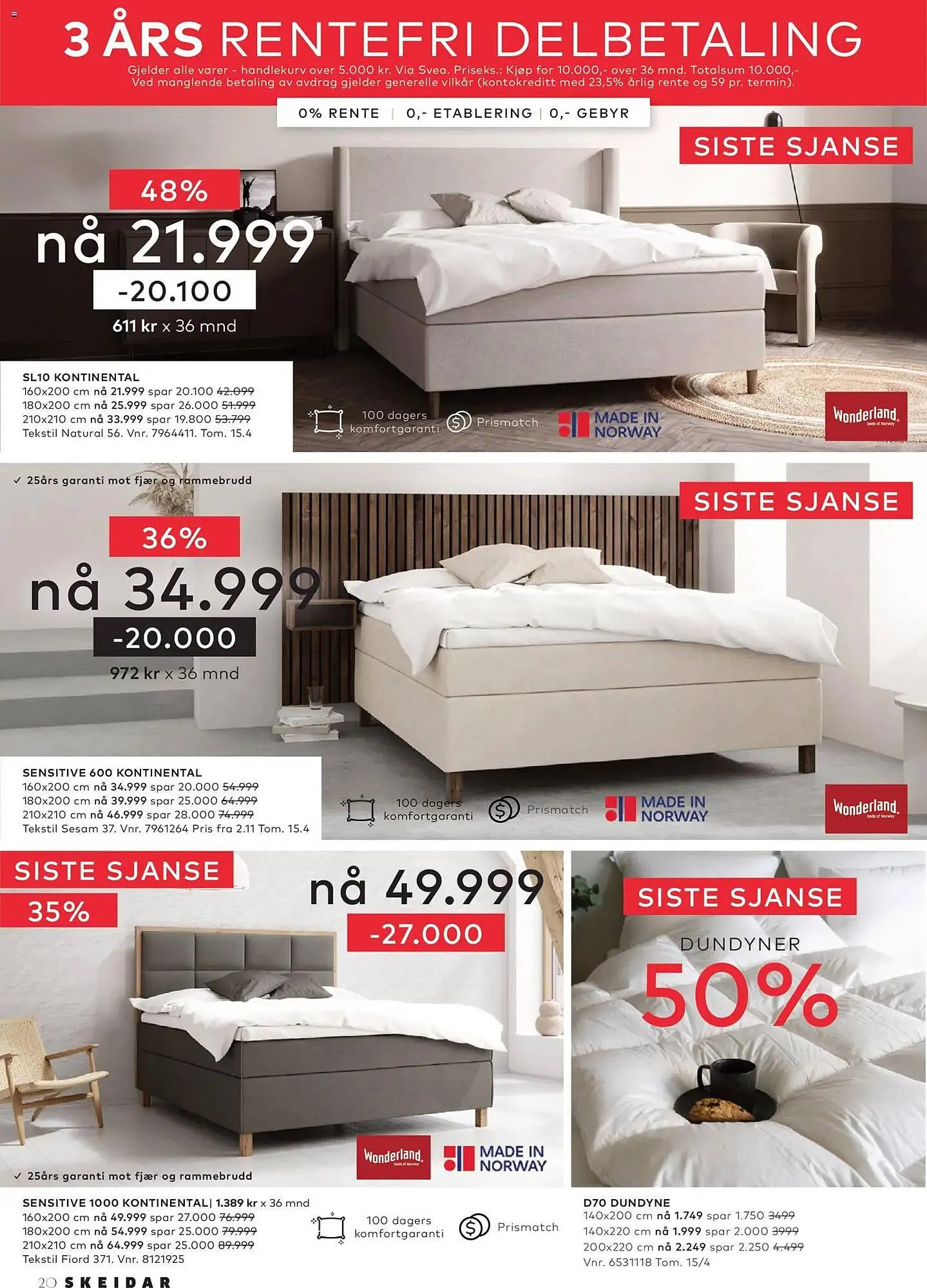 Skeidar kundeavis fra 7. april til 15. april 2026 - kundeavisside 20